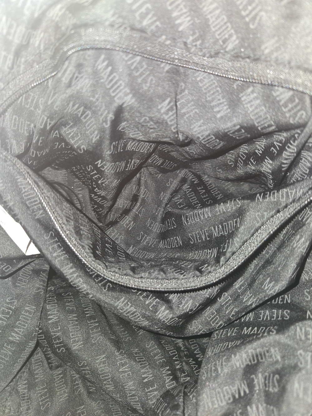 Steve Madden Peach Monogram Backpack - Picture 12 of 14